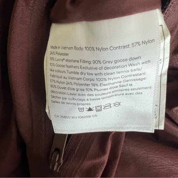 Lululemon Down And Around Reversible Bomber Size 2 - Picture 11 of 14